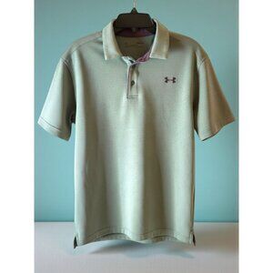 Under Armour HeatGear Polo Shirt – Men’s Small – Green